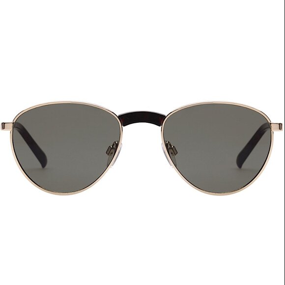 LE SPECS “Hot Stuff” Edition Sunglasses (Black/Gold) - Unisex - NWT - Picture 1 of 8